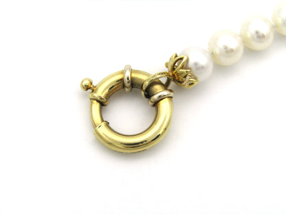 18K gold Protea pearl bracelet by Browns.